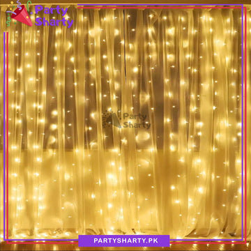 Fairy Light Curtain Lights Electric Operated for Party Celebration & Home Decorations